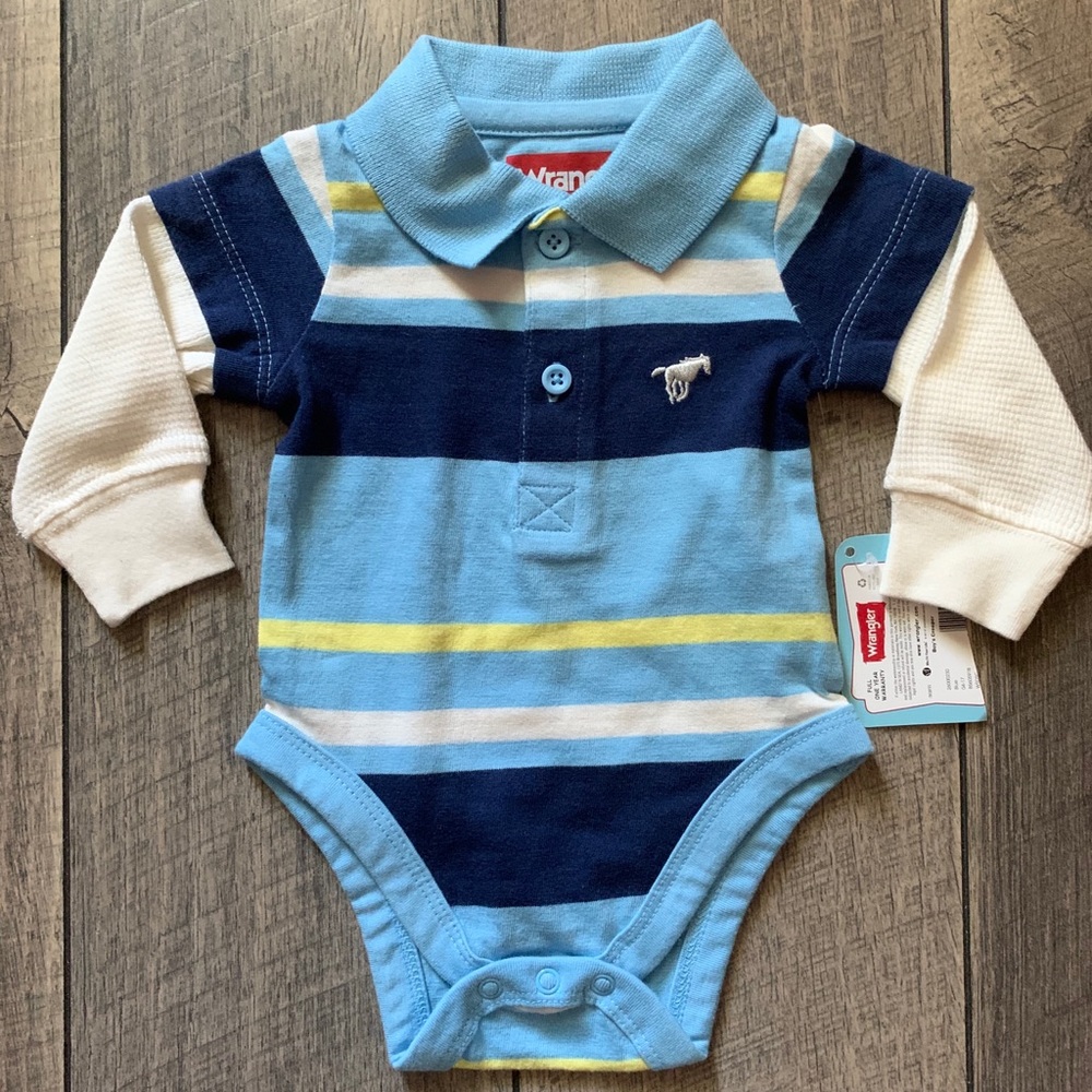 Wrangler Newborn Onesie